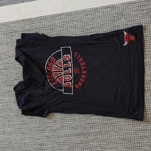 adidas Chicago Bulls Burnout Tee Large